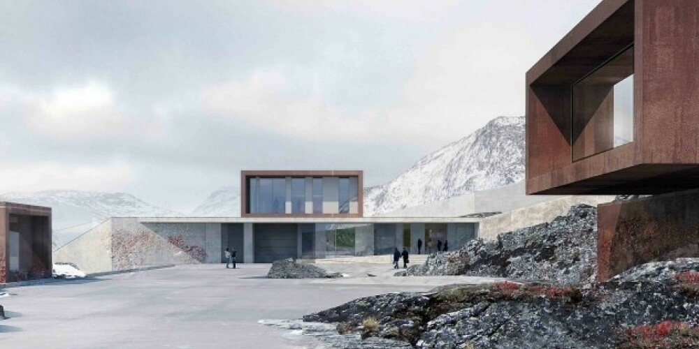 Это похоже на дорогой отель, расположенный на склоне гор, а не на тюрьму