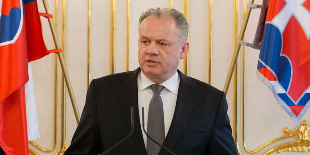 Slovākijas prezidents atsakās apstiprināt jauno valdību