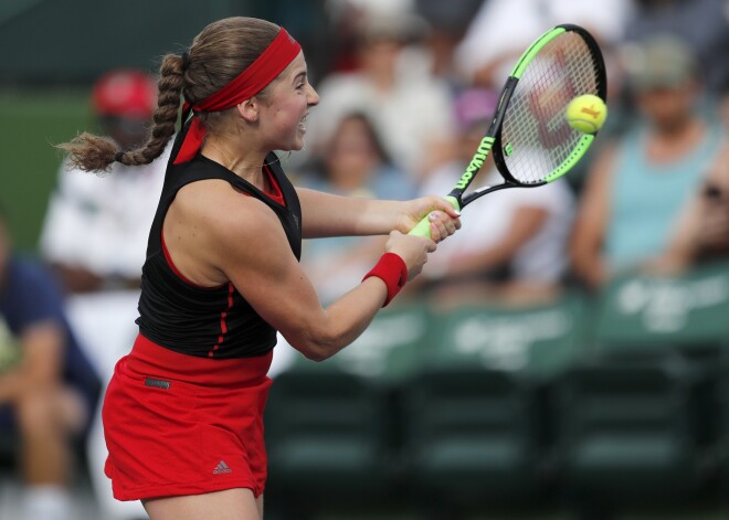 Aļona Ostapenko pretendē uz balvu par lielāko atdevi