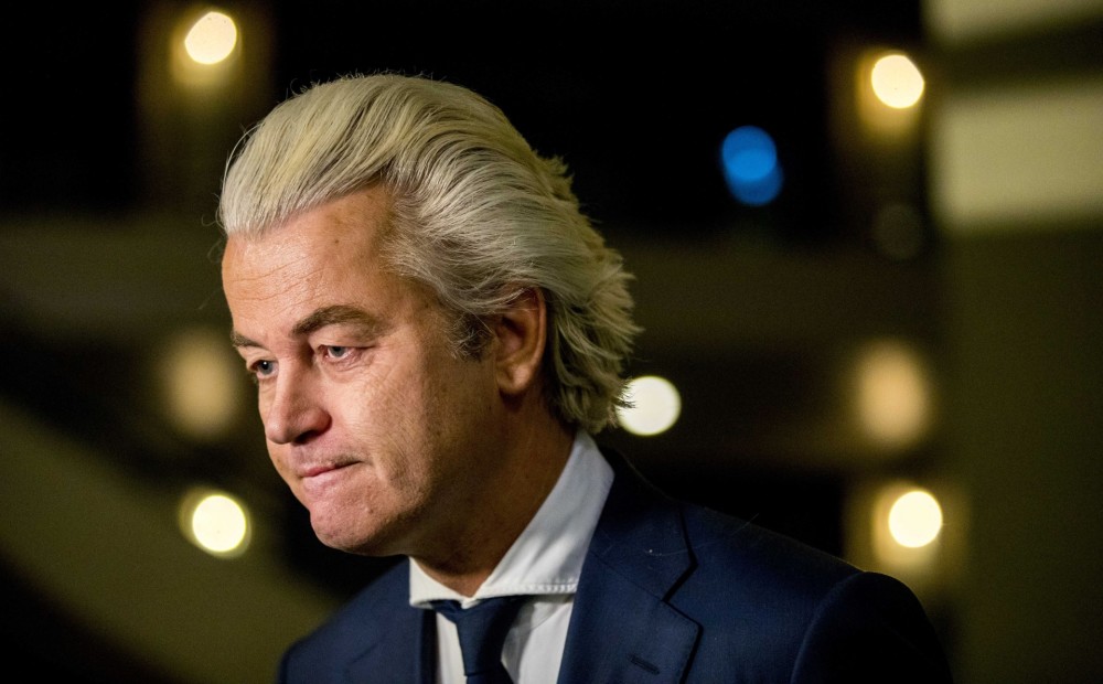 Nīderlandes pašvaldību vēlēšanās zināmus panākumus guvusi Vildersa Brīvības partija