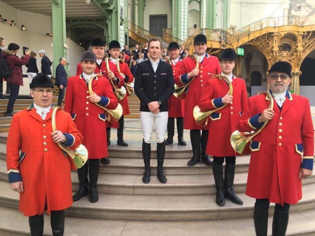 Latviešu konkūrists Kristaps Neretnieks Parīzē.