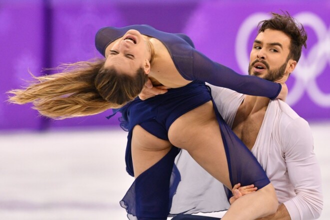 Gabriela Papadakis un Gijoms Sizerons olimpisko spēļu izvēles programmā.