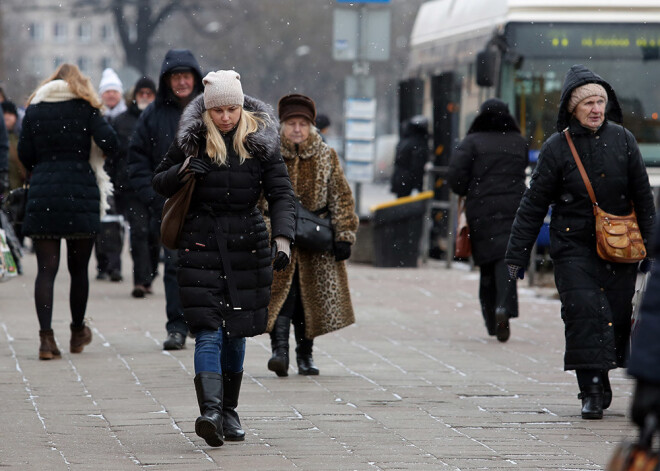 Šodien gaisa temperatūra nepārsniegs +3 grādus, iespējams īslaicīgs sniegs