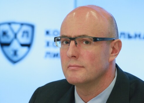 KHL vadītājs Dmitrijs Černišenko.
