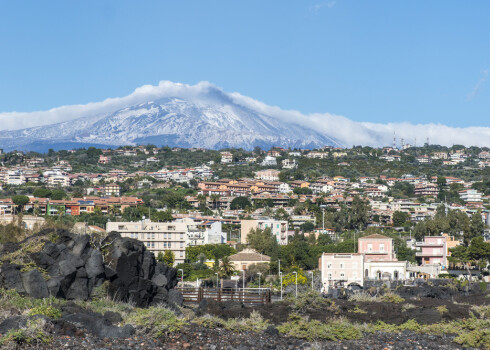 Etna Sicīlijā.