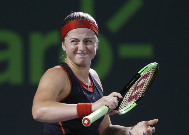 Aļona Ostapenko: finālā nebūs viegla cīņa, jo Stīvensa ir augstākā līmeņa tenisiste