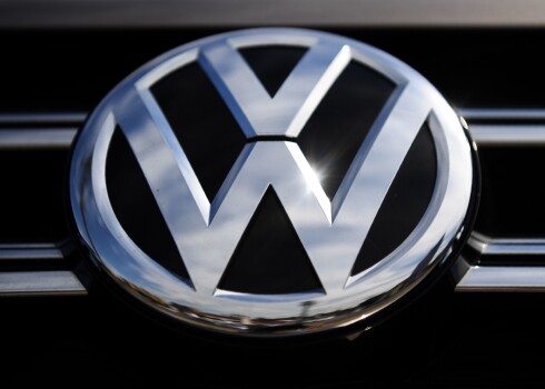 "Volkswagen" logo.