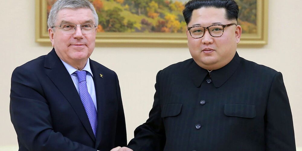 SOK prezidents: "Kims Čenuns sūtīs Ziemeļkorejas sportistus uz Tokijas un Pekinas olimpiskajām spēlēm"