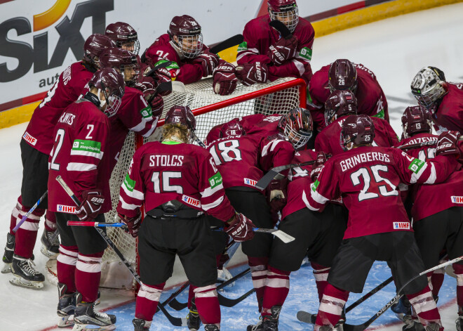 Latvijas U-18 hokejisti Rīgā notiekošo pasaules čempionātu turpina ar uzvaru pār Norvēģijas vienaudžiem