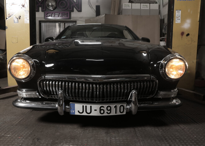 Normunda Bērziņa pārbūvētais auto ir unikāls, jo otra līdzīga tam nav.