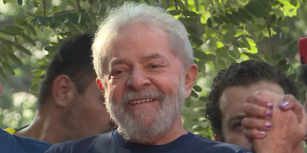 Bijušais Brazīlijas prezidents Luiss Inasiu Lula da Silva.