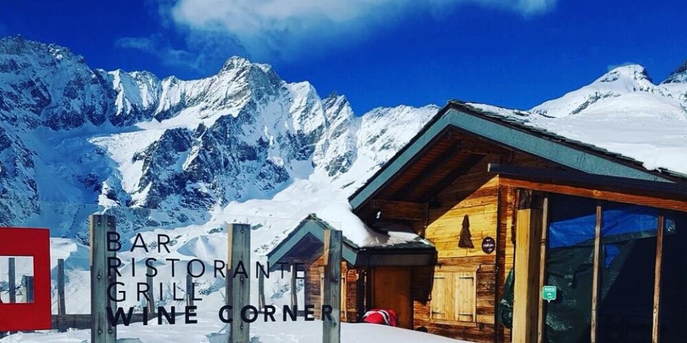 Тот самый бар Igloo Cervinia, в котором Павел уснул после восхождения на высоту 2400 метров