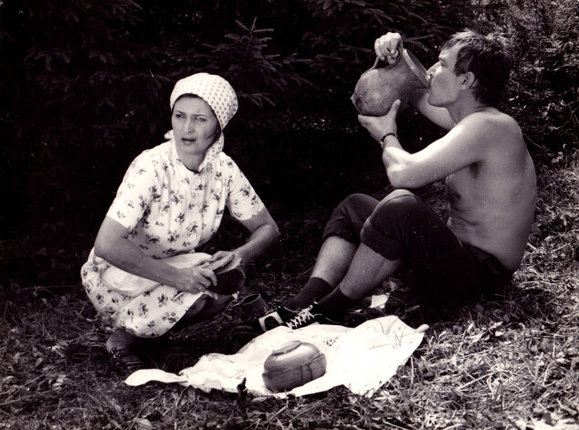 Vēsturnieces Dagnijas lomā filmā "Limuzīns Jāņu nakts krāsā", 1981. gads.