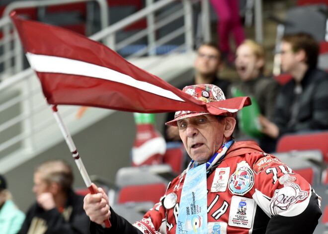 Pārbaudes spēle hokejā, kurā tiekas Latvijas un Somijas hokeja izlases "Arēnā Rīga".