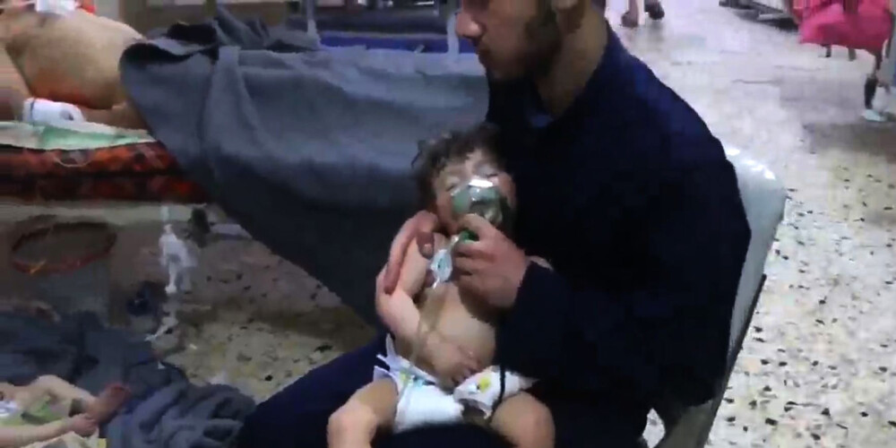 Франция после бомбежки Сирии опубликовала доклад о применении химоружия в Думе