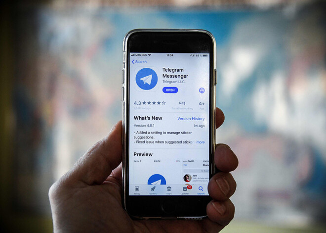 Krievijā sāk bloķēt ziņapmaiņas lietotni "Telegram"