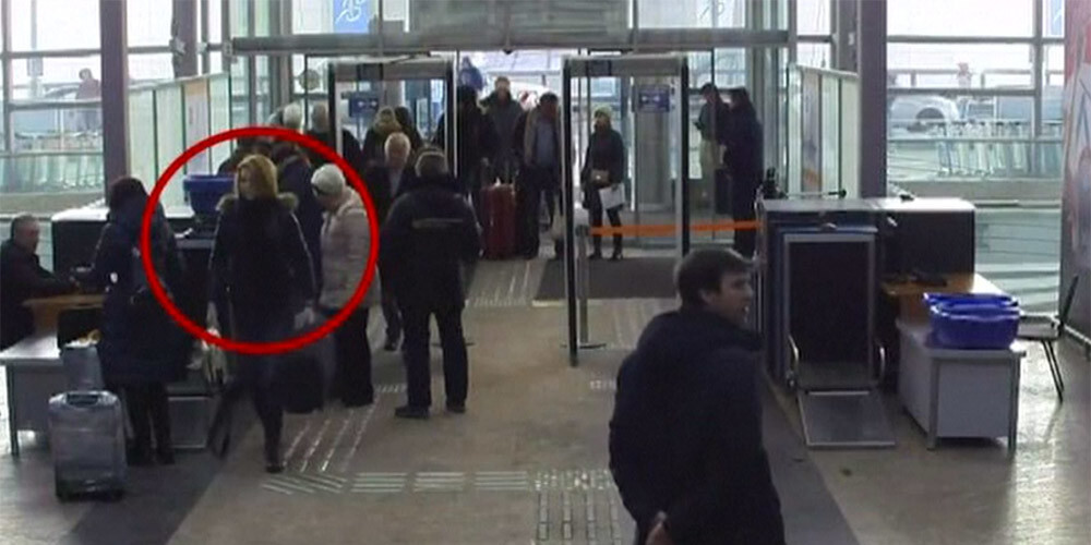 Publiskots video ar Jūliju Skripaļu Šeremetjevas lidostā pirms izlidošanas uz Londonu