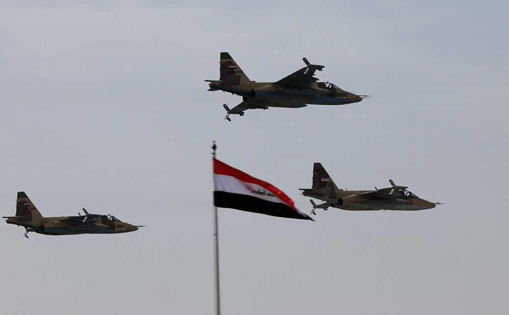 Irākas gaisa spēki veikuši uzlidojumus 