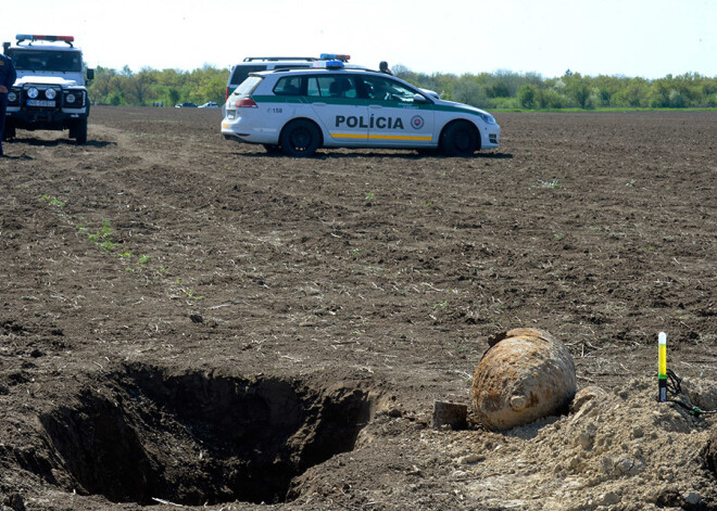 Slovākijā atrastas 4 Otrā pasaules kara laika bumbas un sākta iedzīvotāju evakuācija