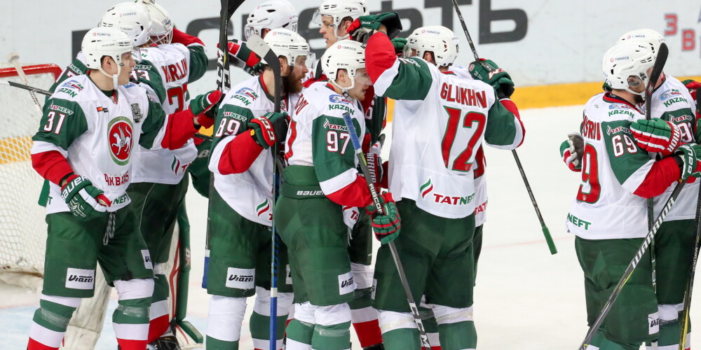 Kazaņas "Ak Bars" hokejisti atgriežas KHL čempionu tronī