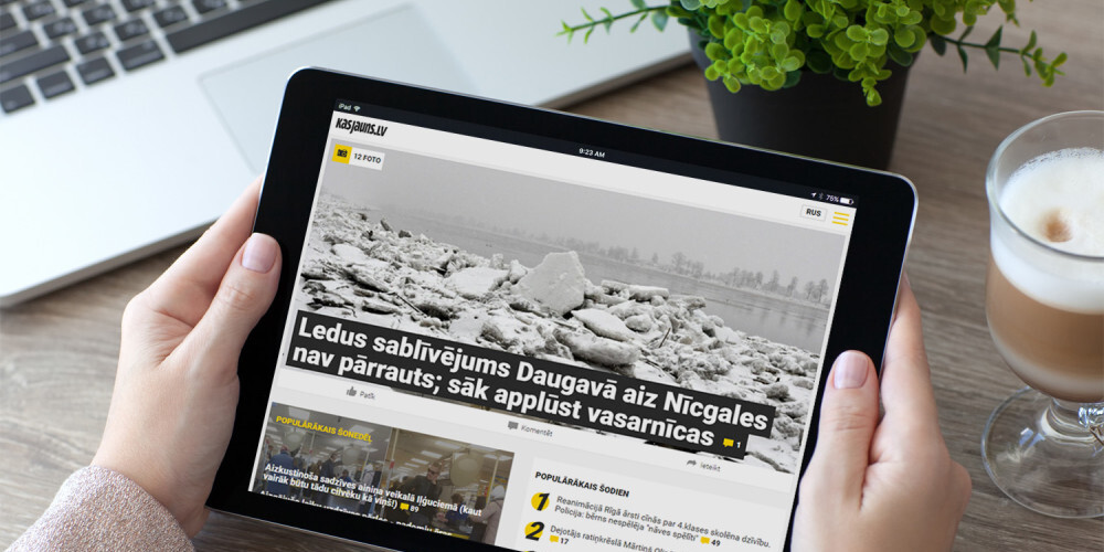Martā apmeklētākie ziņu portāli Latvijā bija "Delfi.lv", "Tvnet.lv" un "Jauns.lv"
