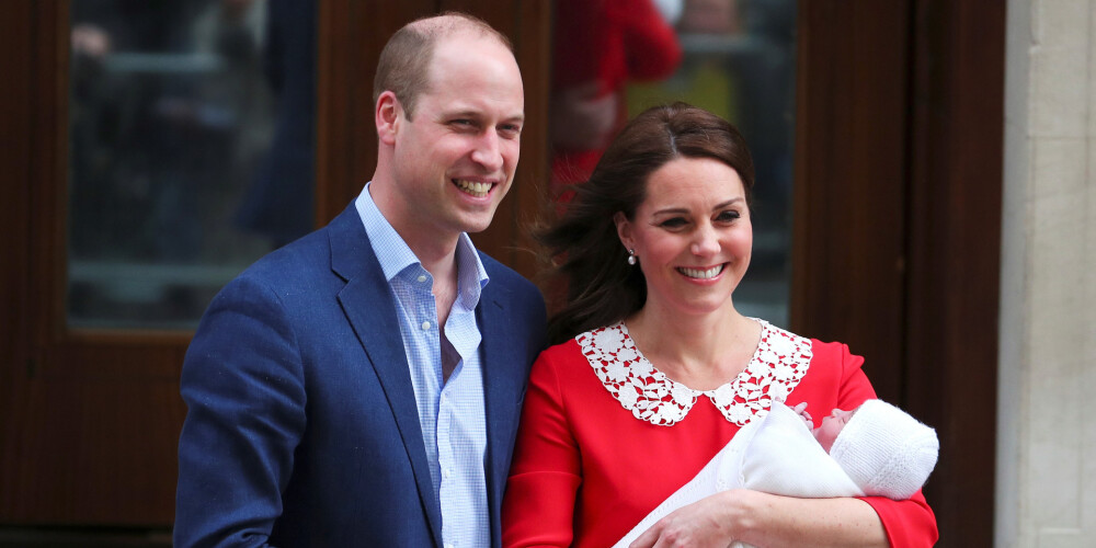Официальный королевский сайт выдал имя третьего ребенка принца Уильяма и герцогини Кэтрин