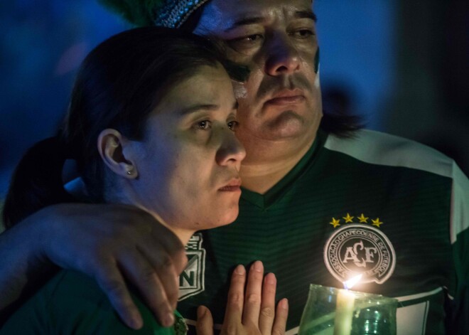 Noskaidrots, kas izraisīja traģisko aviokatastrofu, kurā bojā gāja vai visa "Chapecoense" futbola komanda