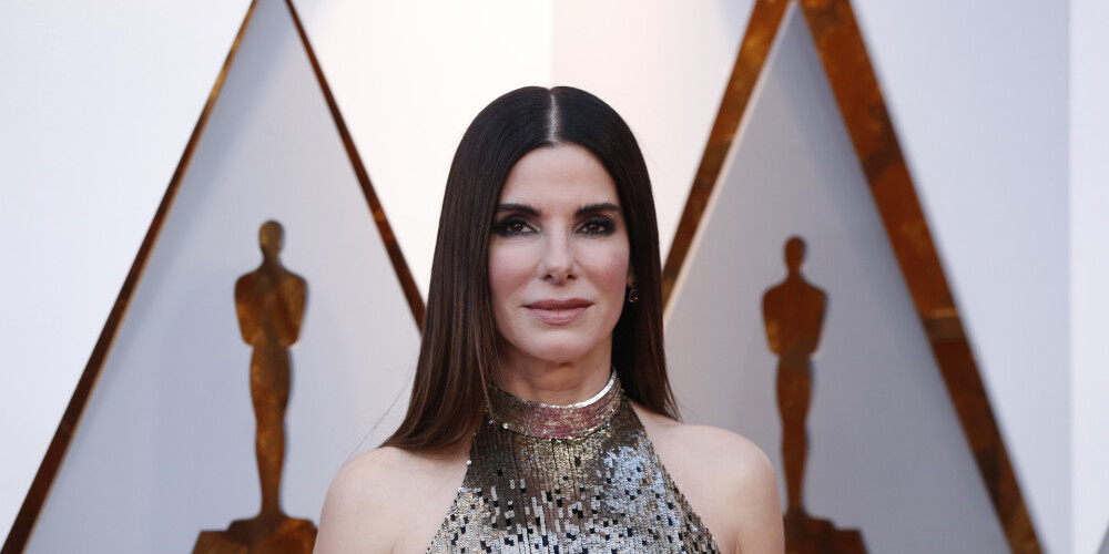 Holivudas zvaigzne Sandra Bulloka.