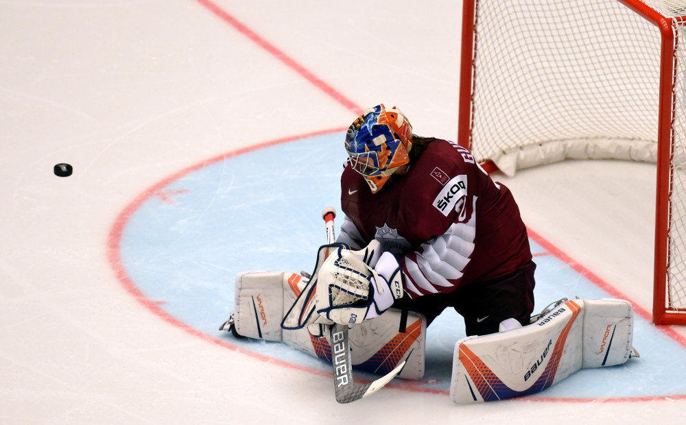Latvijas hokeja izlase pasaules čempionāta mačā graujoši zaudē Somijai