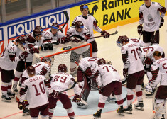Pasaules čempionāta spēle hokejā starp Latvijas un Dienvidkorejas valstsvienībām.