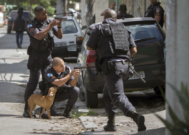 Brazīlijas policija pērn nogalinājusi vairāk nekā 5000 cilvēku