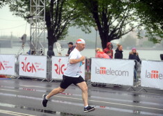 "Lattelecom" Rīgas maratona dalībnieks 10 km distancē.