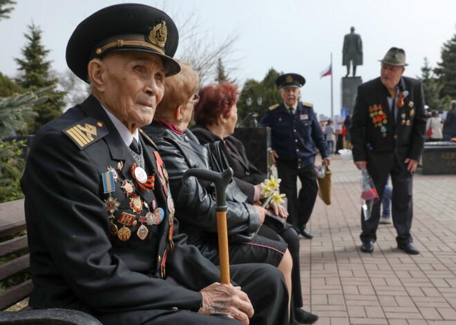 Veterānu pabalsts Krievijā mazāks nekā bērniem Vācijā