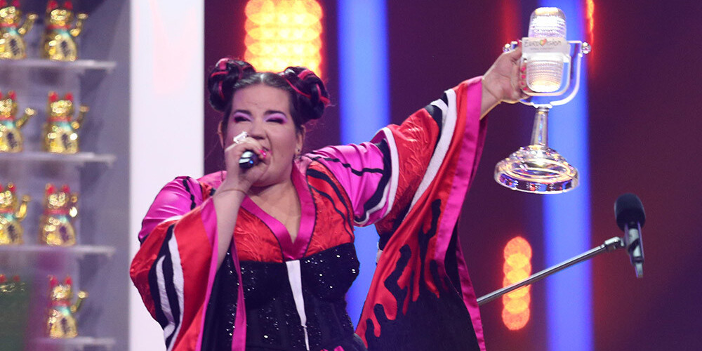 Eirovīzijā uzvar Izraēla un tās kolorītā dziedātāja Neta Barzilaja ar dziesmu "Toy"
