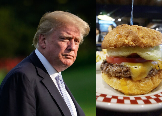 Трамп, вопреки советам врачей, продолжает есть бургеры