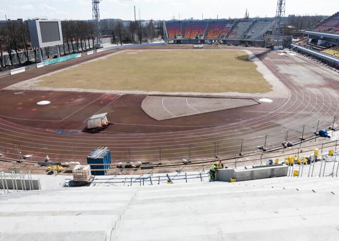 Drīzumā atklās Daugavas stadiona jaunās tribīnes; kopējās izmaksas pārsniedz 62 miljonus eiro