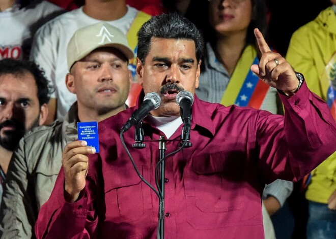 Venecuēlas prezidenta vēlēšanās uzvarējis pašreizējais valsts galva Maduro