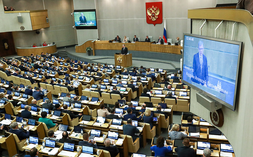 Krievijas Valsts dome pieņēmusi likumu par pretsankcijām ASV un nedraudzīgām valstīm