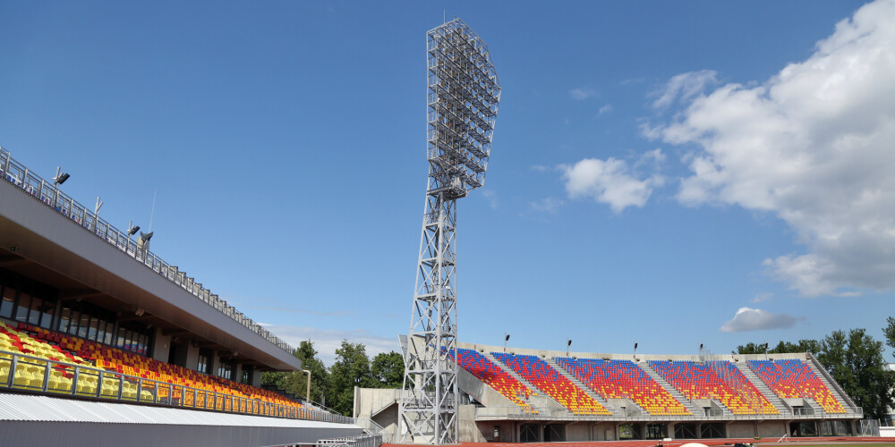 Latvijas vieglatlētikas zvaigznes rekonstruētajā "Daugavas" stadionā prezentē vērienīgos "Rīgas kausus"