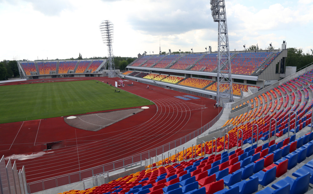 FOTO: iespaidīgi mainījies Daugavas stadions; kopējais finansējums 62 miljoni