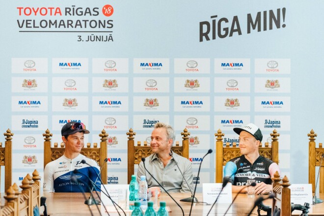 3. jūnijā 11. Novembra krastmalā norisināsies 35. “Toyota” Rīgas velomaratons.