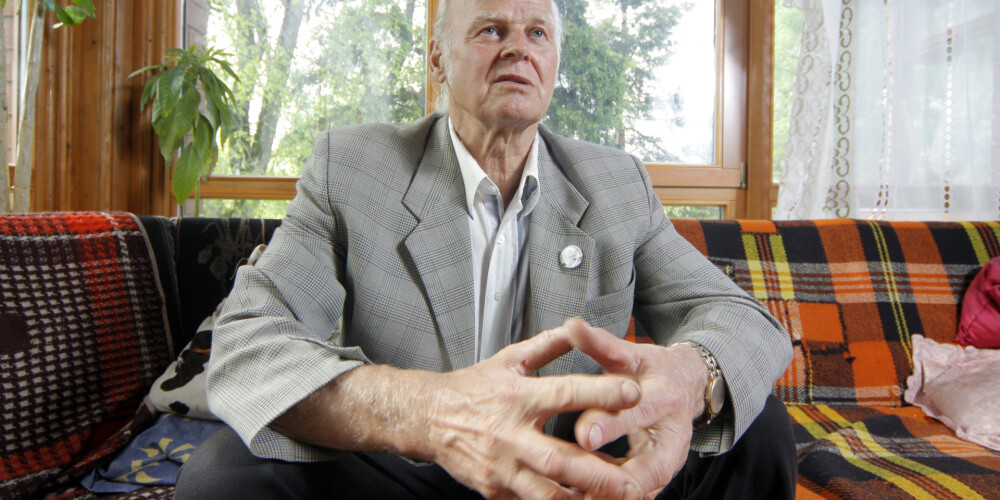 Latvijas un visas pasaules šķēpmešanas leģenda Jānis Lūsis.