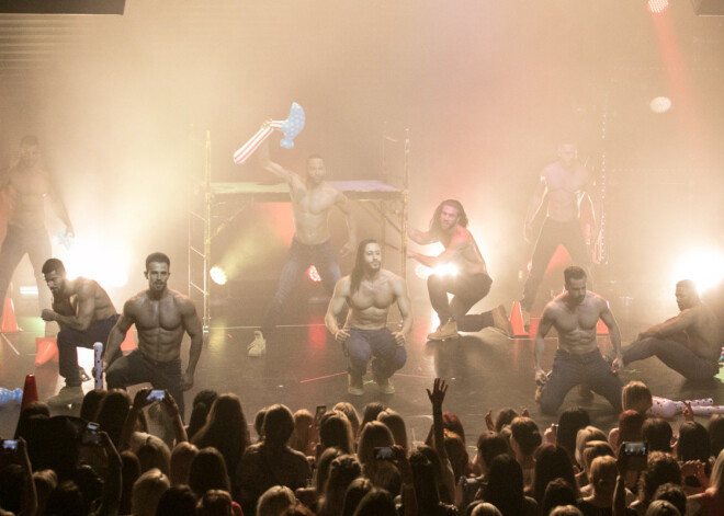 Фоторепортаж: В Риге выступили Chippendales