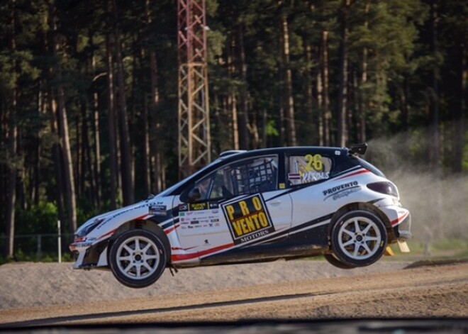 Noslēdzies Latvijas rallijkrosa čempionāta pirmais posms Biķerniekos