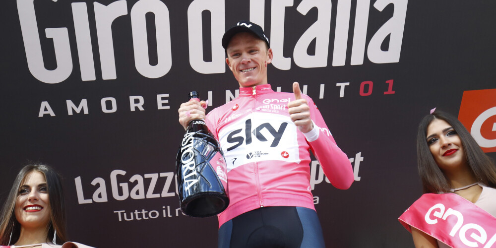 Frūms pirmo reizi triumfē ''Giro d'Italia'' velobraucienā, Neilands sacensības noslēdz 73.vietā