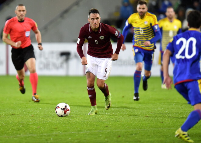 Latvijas izlases futbolistu Dāvi Ikaunieku atzīst par Čehijas čempionāta labāko ārzemju spēlētāju