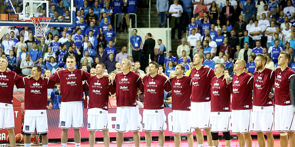 Latvijas basketbola izlase septembrī aizvadīs pārbaudes spēli pret Lietuvu