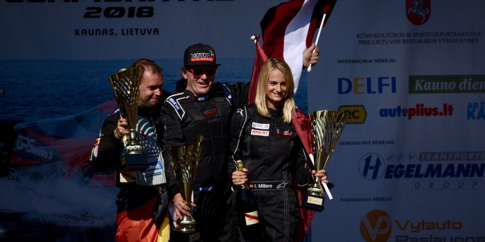 "Motorsport 77" ātrumlaivu komandai divas vietas uz pjedestāla Eiropas čempionāta pirmajā posmā