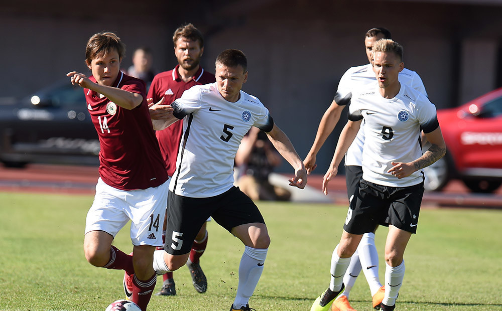 Latvijas futbola izlase jauno ēru sāk ar uzvaru pār Igauniju