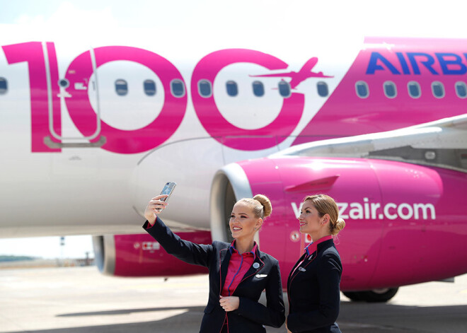 Aviokompānija "Wizz Air" paplašinājusi floti līdz 100 lidmašīnām